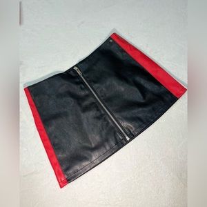 Red & Black Skirt